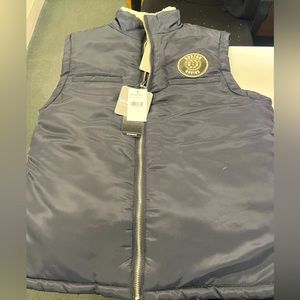 NEW REVERSIBLE BOSTON BRUINS VEST SIZE S